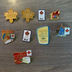 Assorted Olympic Advertising Pins